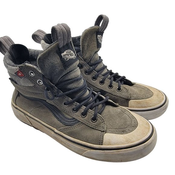 Vans Sk8 Hi MTE Mens Size 8 Gray High-Top Sneakers Primaloft Outdoors Warm main image 7